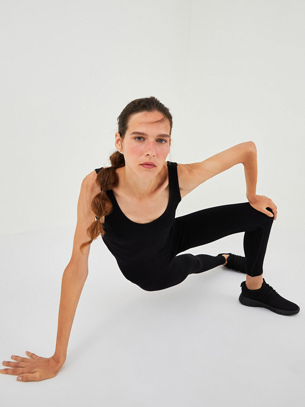 XSIDE Women's V-Neck Strap Straight Sports Overalls -W1HD48Z8-CVL