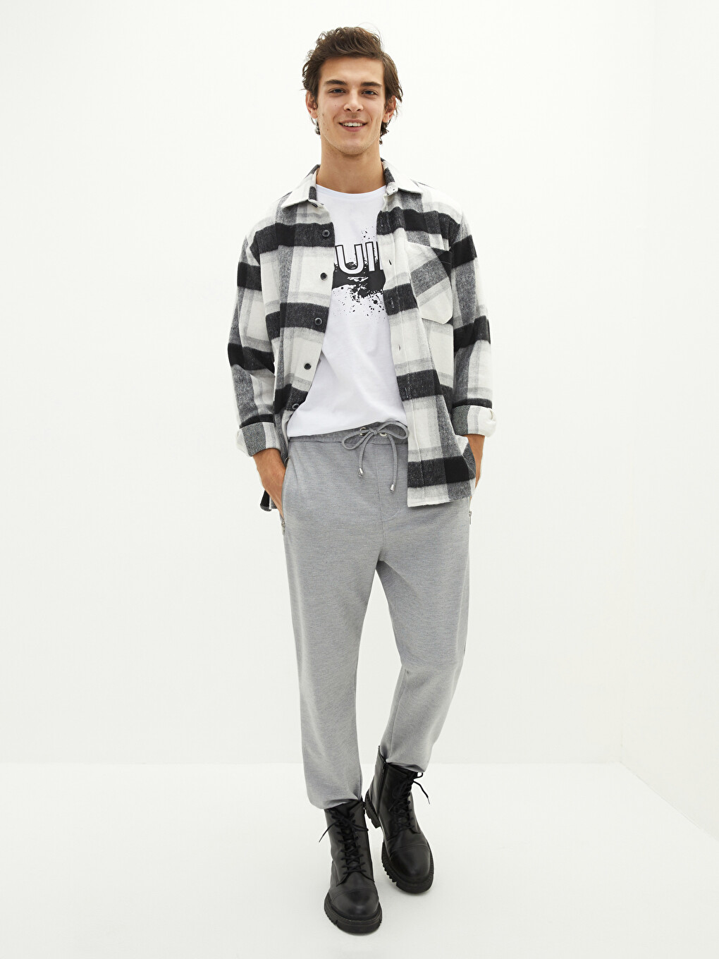 Slim Fit Men's Sweatpants-1