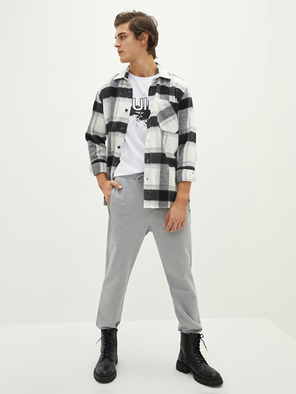 Slim Fit Men's Sweatpants-3