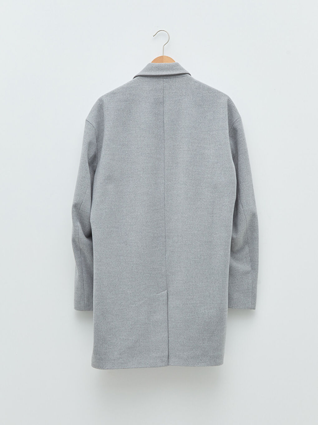 Manteau Cachet Fin à Col de Veste pour Hommes Ajustement Décontracté-6