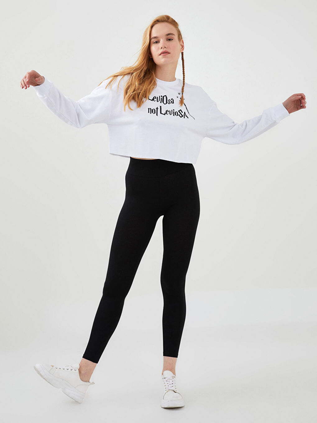 Elastic Waist Regular Cotton Women's Tights