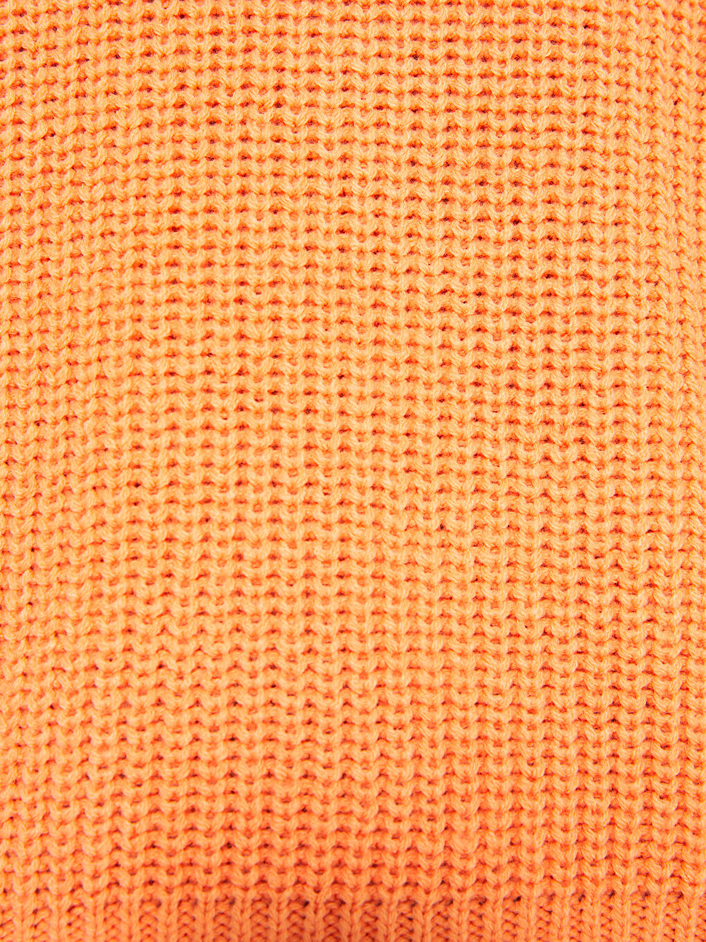 Pembe Bisiklet Yaka Basic Uzun Kollu Kadın Triko Kazak-3