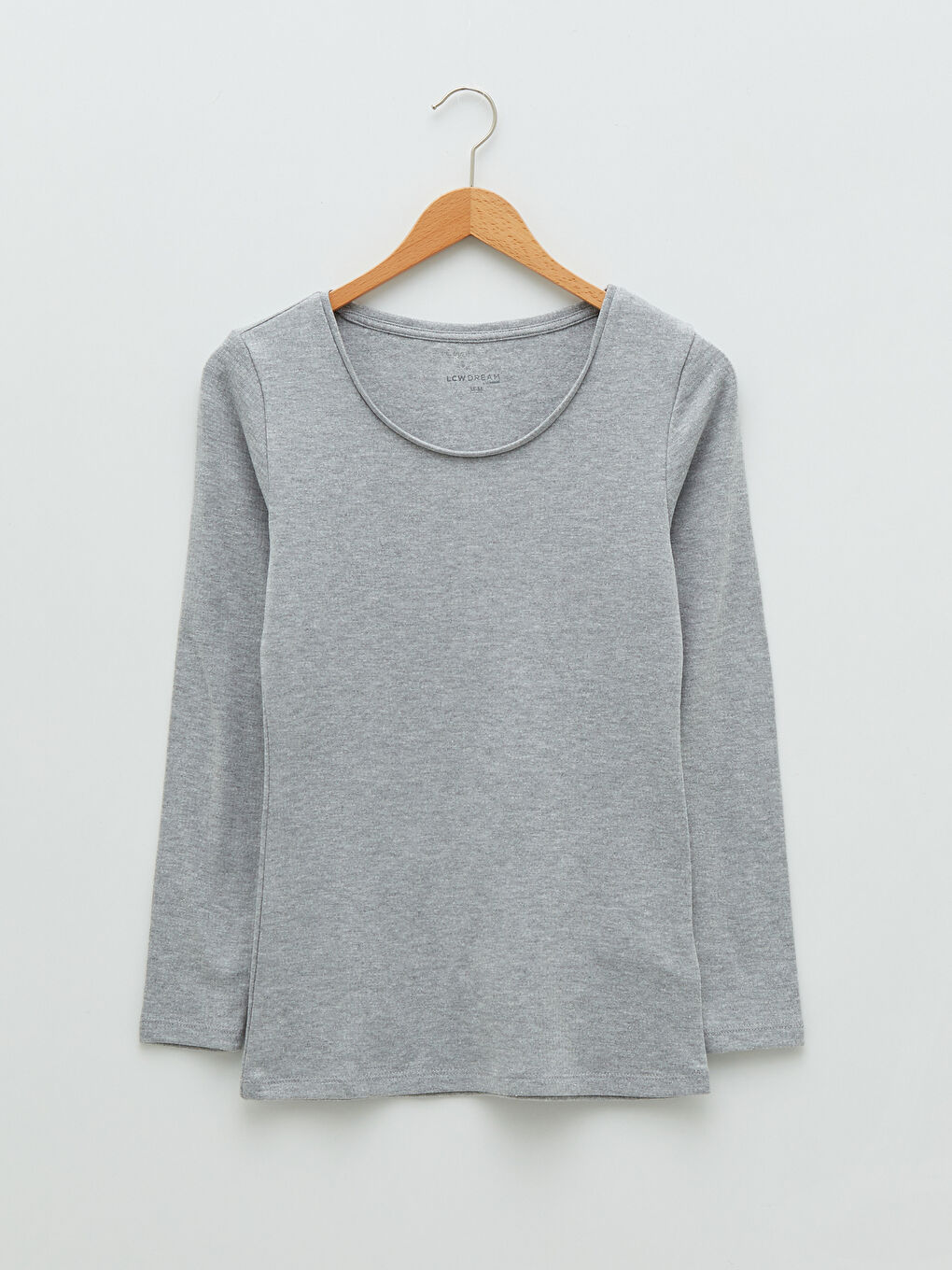 Antrasit Bisiklet Yaka Kadın Termal İçlik-5