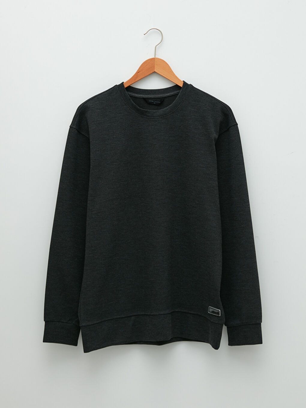 Мужская толстовка с круглым вырезом и длинными рукавами-10