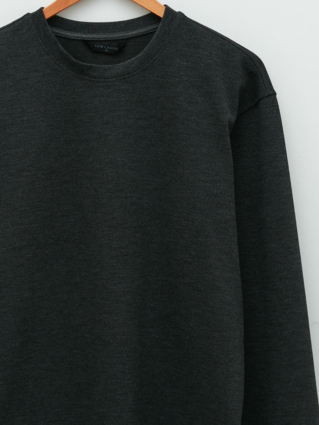 Мужская толстовка с круглым вырезом и длинными рукавами-12