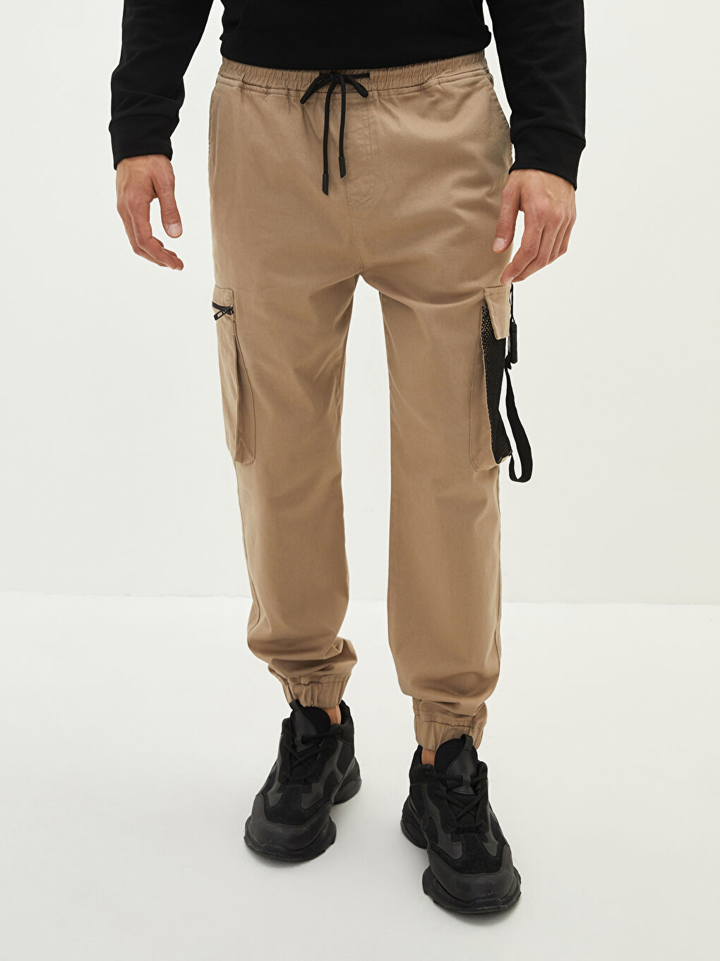 Regular Fit Men's Jogger Pants-5