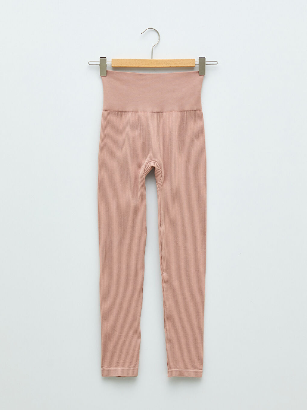 სწორი უნაკერო აქტიური სპორტული ქალებისთვის ელასტიკი წელის რეზინით-5