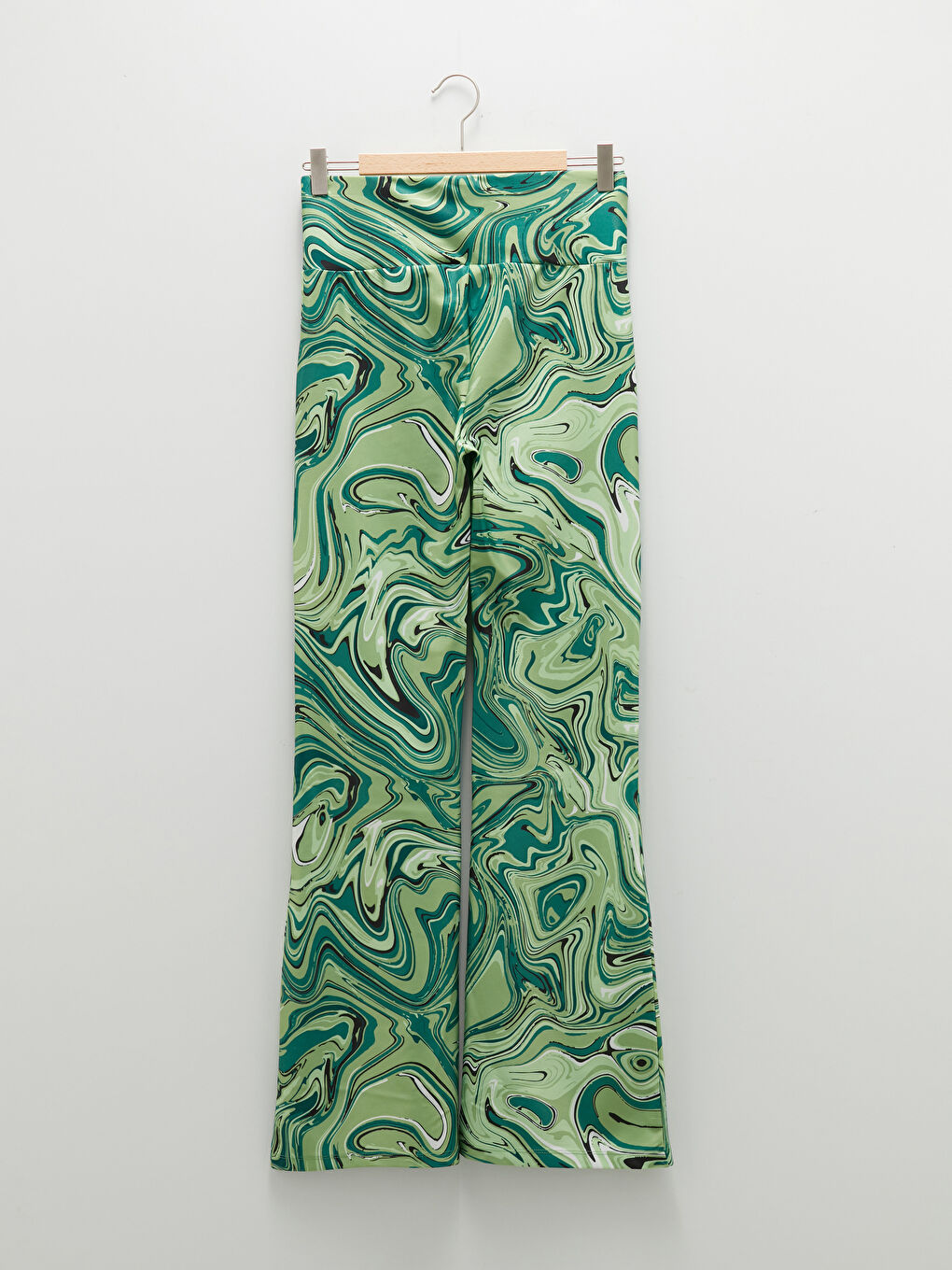 Elasticated Waist Patterned Women's Leggings-6