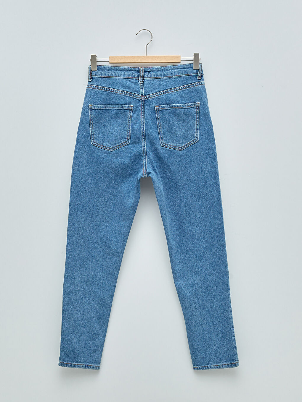LCW Vision Standart Fit Cep Detaylı Kadın Rodeo Jean Pantolon -W1HK29Z8-507