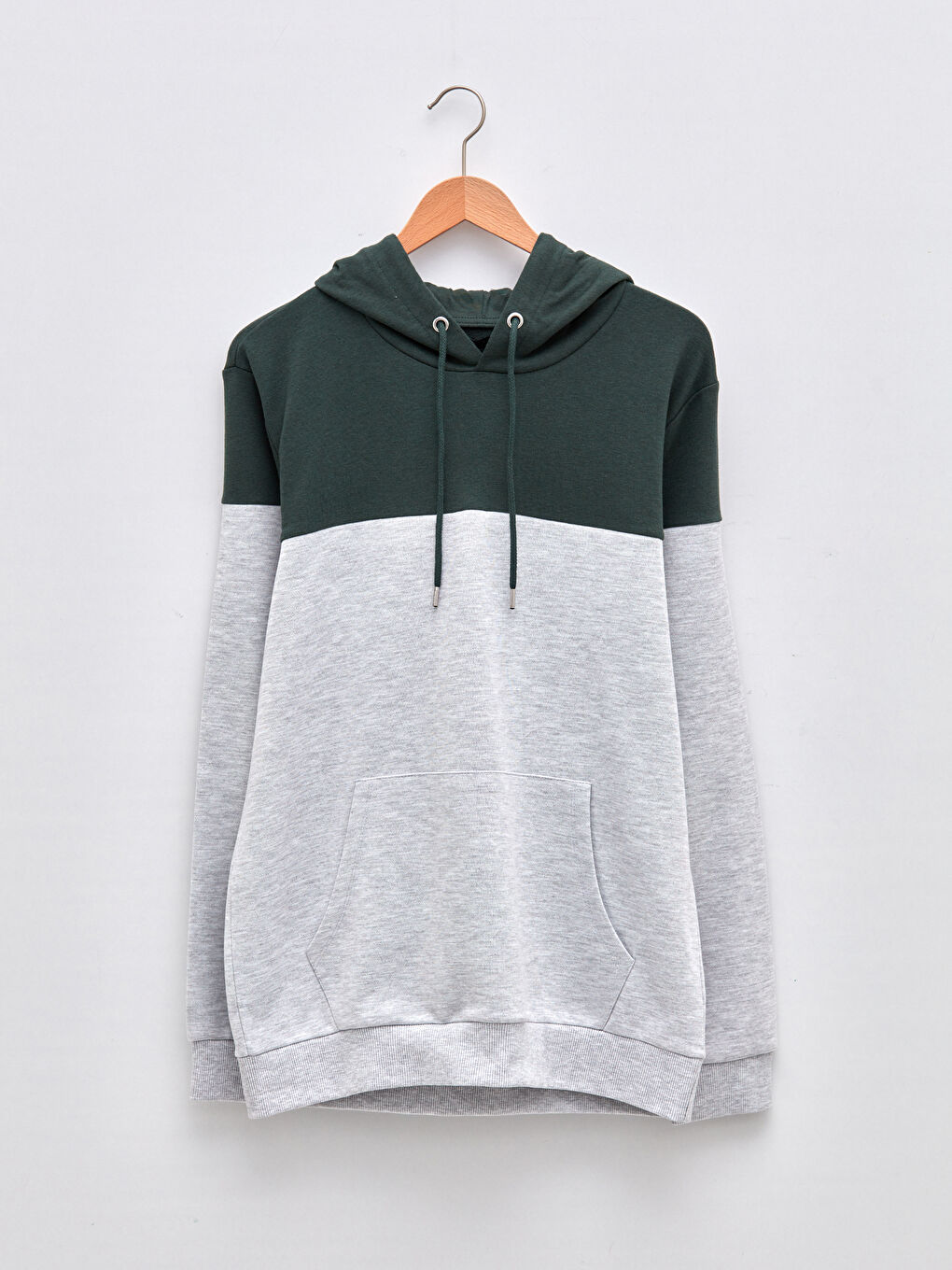 Long Sleeve Color Block Men's Hoodie-5