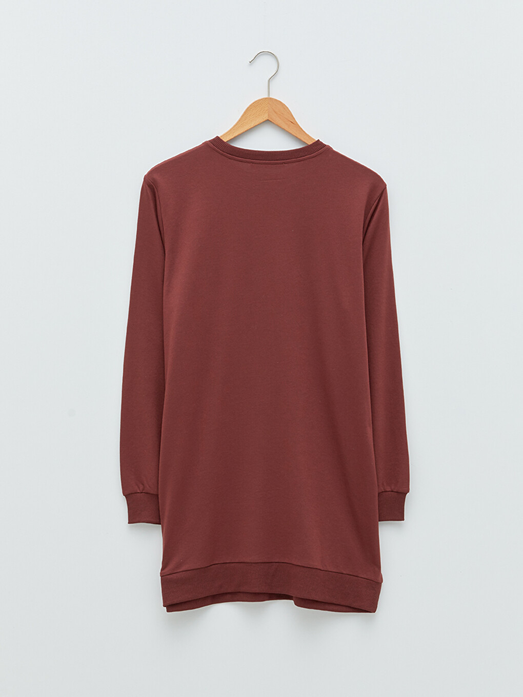 Tunique Sweatshirt à Manches Longues et Col Rond pour Femmes-6