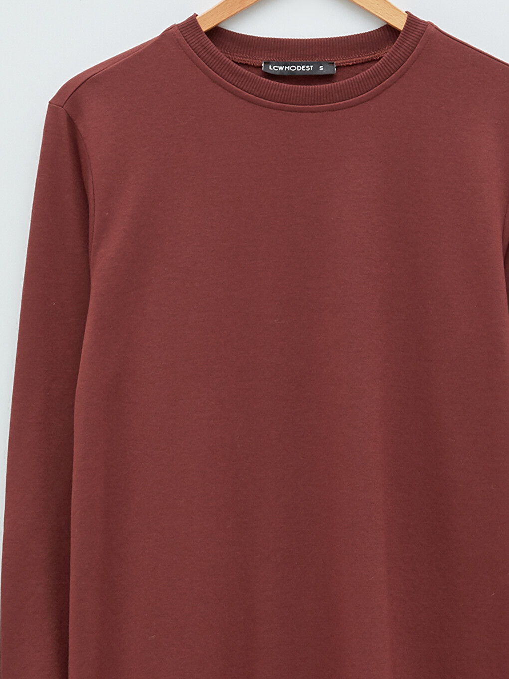 Tunique Sweatshirt à Manches Longues et Col Rond pour Femmes-7