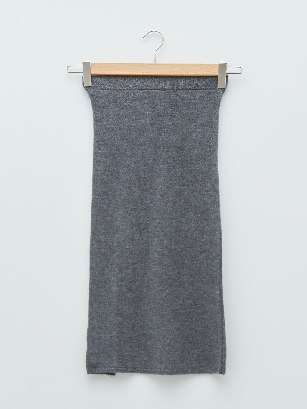 XSIDE Women's Knitwear Skirt With Elastic Waist Straight Slit Detail -W1HL69Z8-QBT