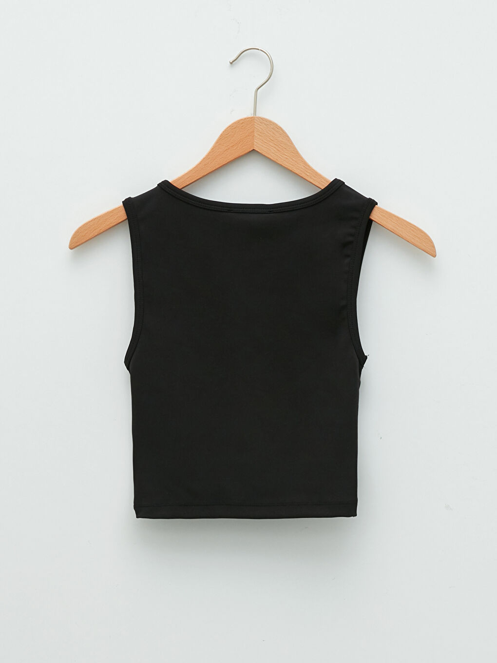 Bluză Simplă cu Bretele și Guler în formă de U pentru Femei-5