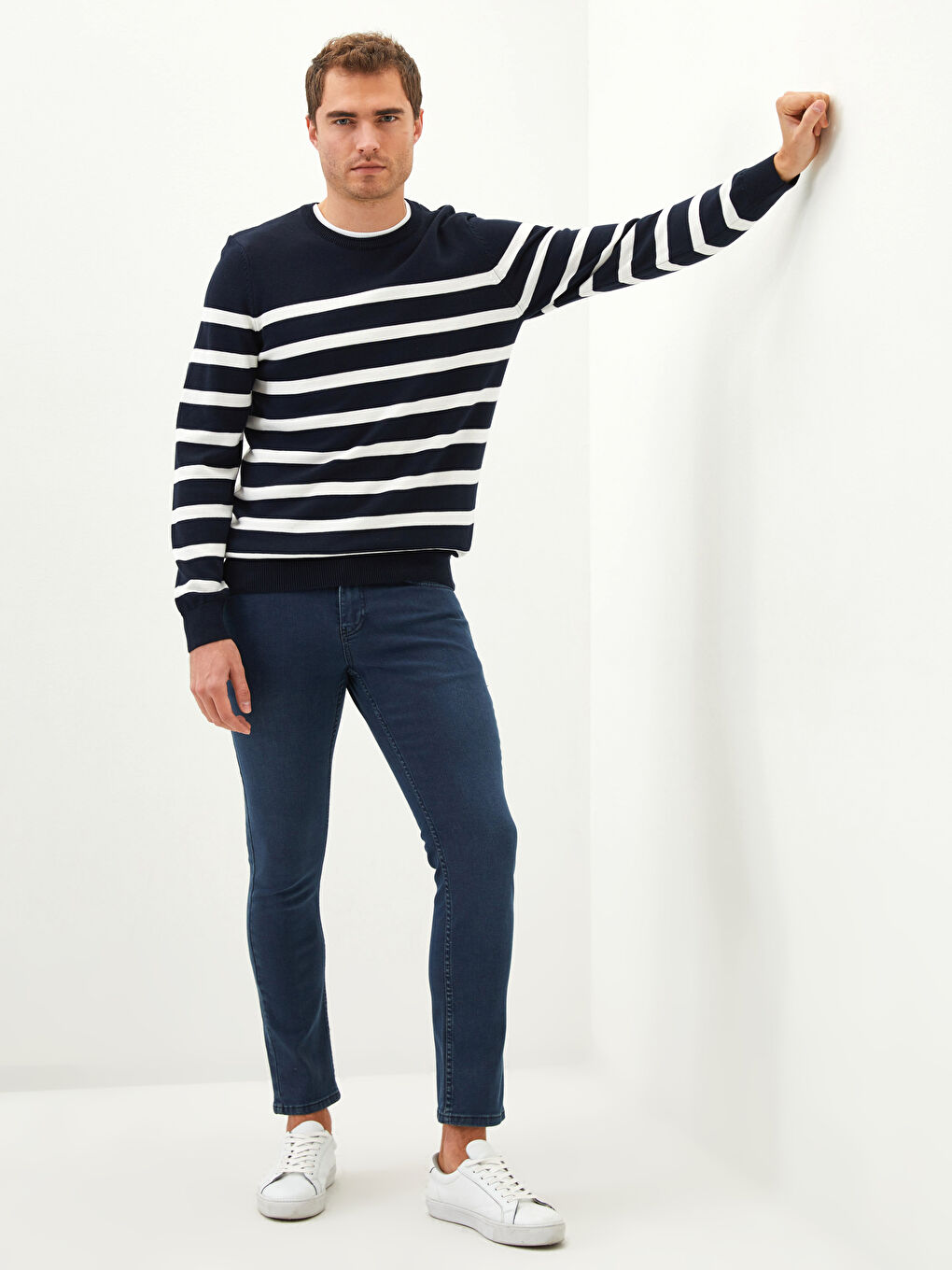 İndigo Slim Fit Erkek Jean Pantolon