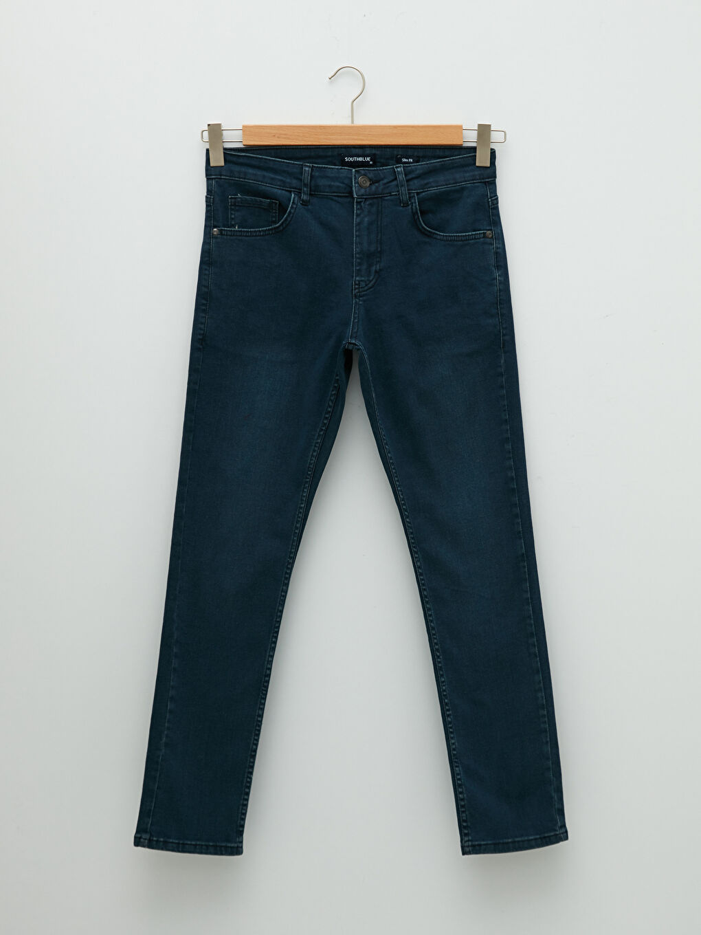 İndigo Slim Fit Erkek Jean Pantolon-5
