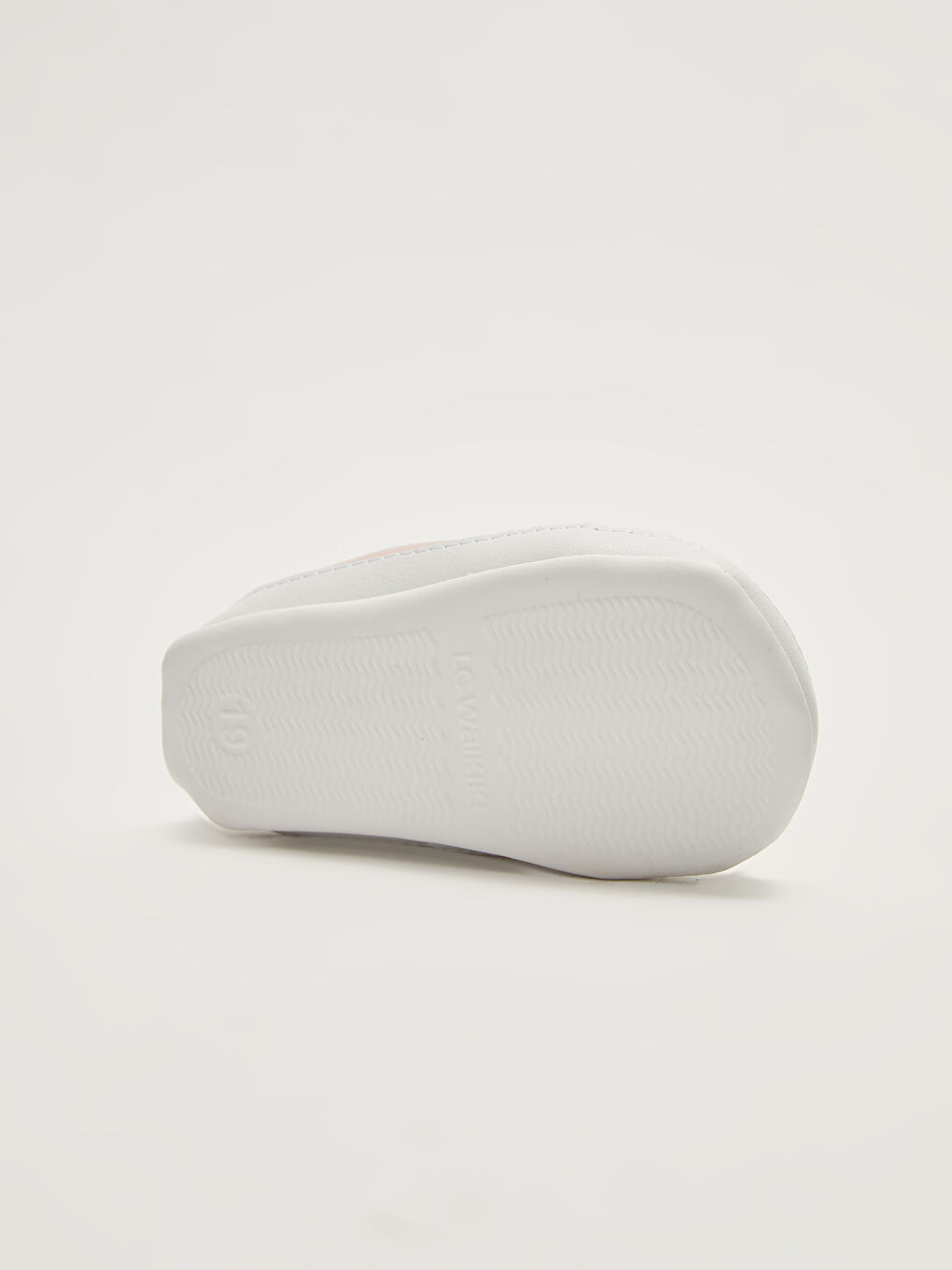 Pembe Baskılı Cırt Cırtlı Kız Bebek Yürüme Öncesi Ev Ayakkabısı-4