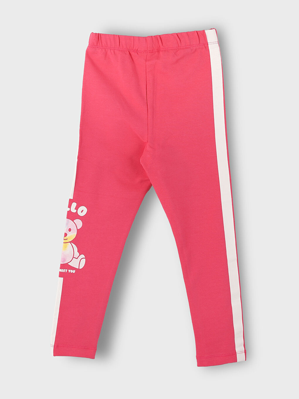 LCW Kids طماق بنات قطن مطبوع بوسط مطاطي -W1HM40Z4-GSY