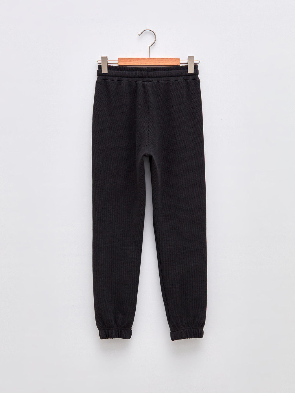 Antrasit Beli Lastikli Basic Erkek Çocuk Jogger Eşofman Altı-1