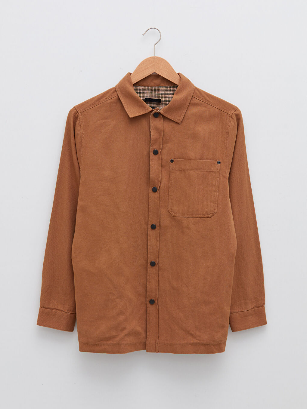 Chemise Oxford Oversize à Manches Longues pour Hommes-5