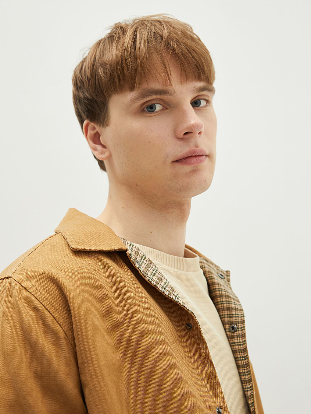 Chemise Oxford Oversize à Manches Longues pour Hommes-2