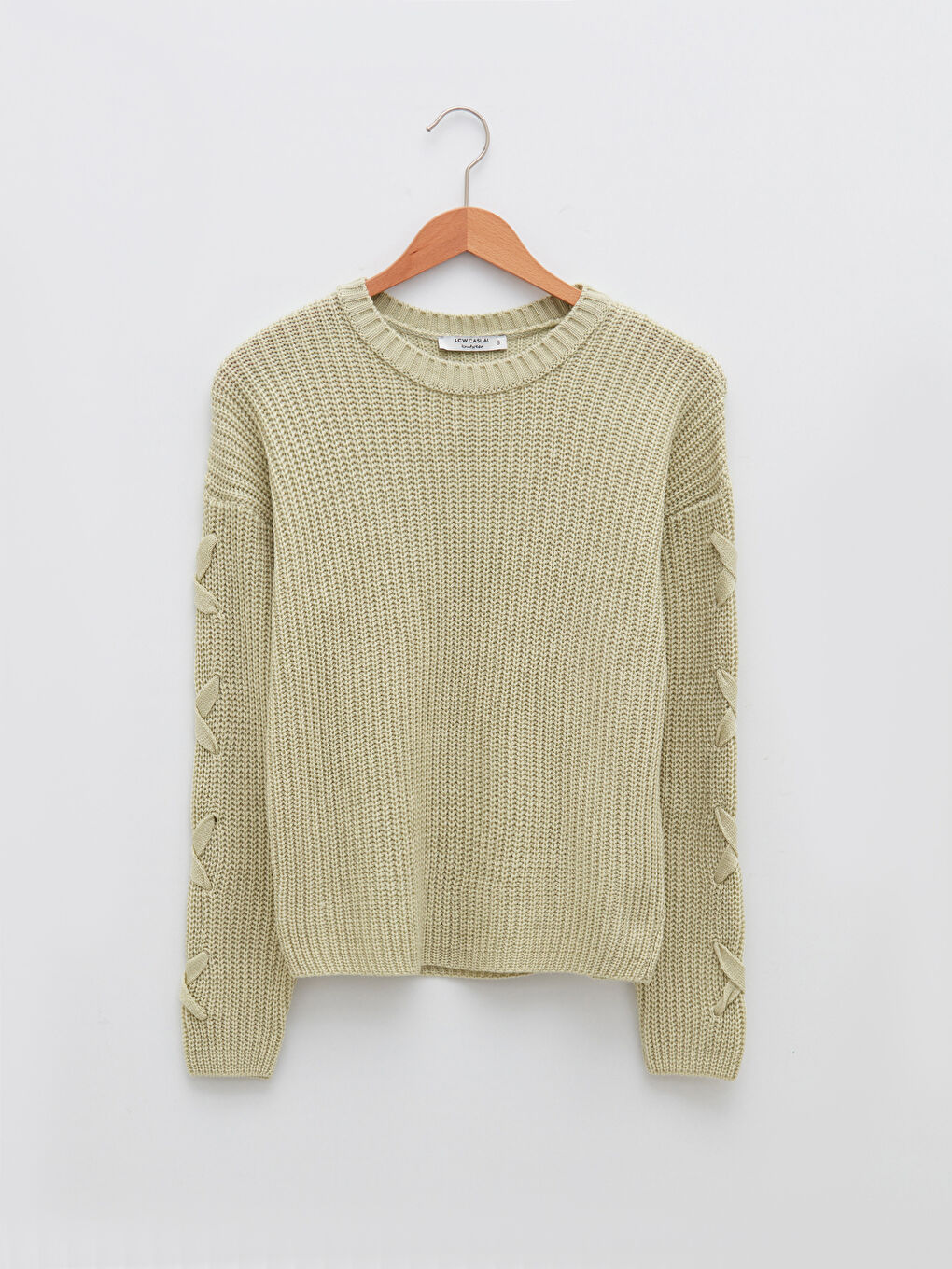 Žena ZELENA Džemper -5