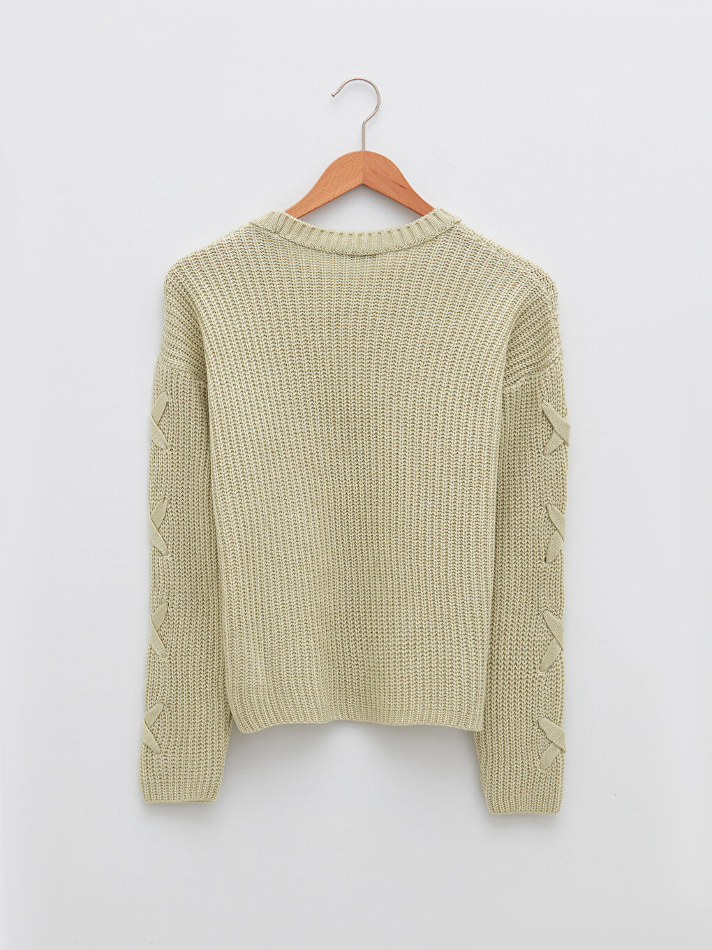 Žena ZELENA Džemper -6