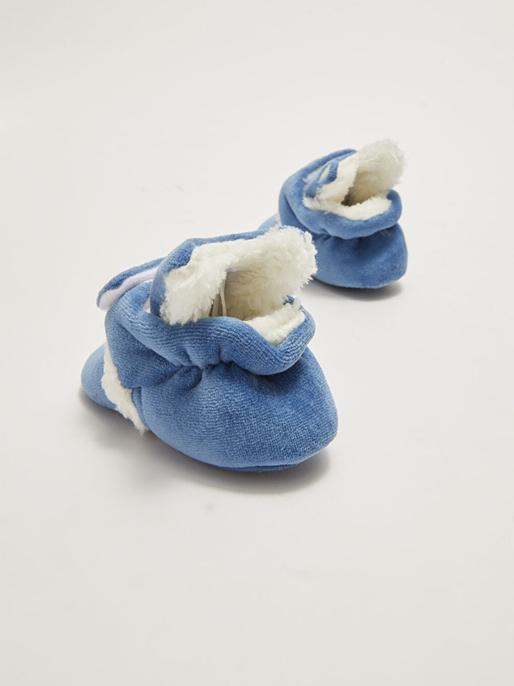 İndigo Nakış Detaylı Cırt Cırtlı Yürüme Öncesi Erkek Bebek Ayakkabı-4
