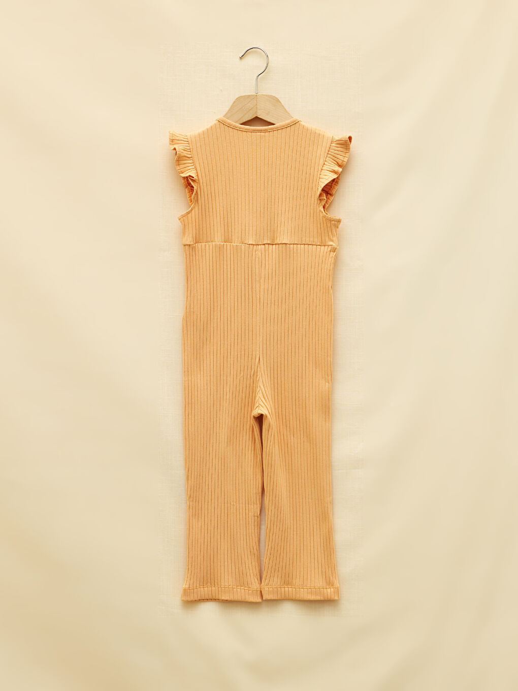 LCW baby Crew Neck Basic Baby Girls' Jumpsuit -W1HN64Z1-G8K