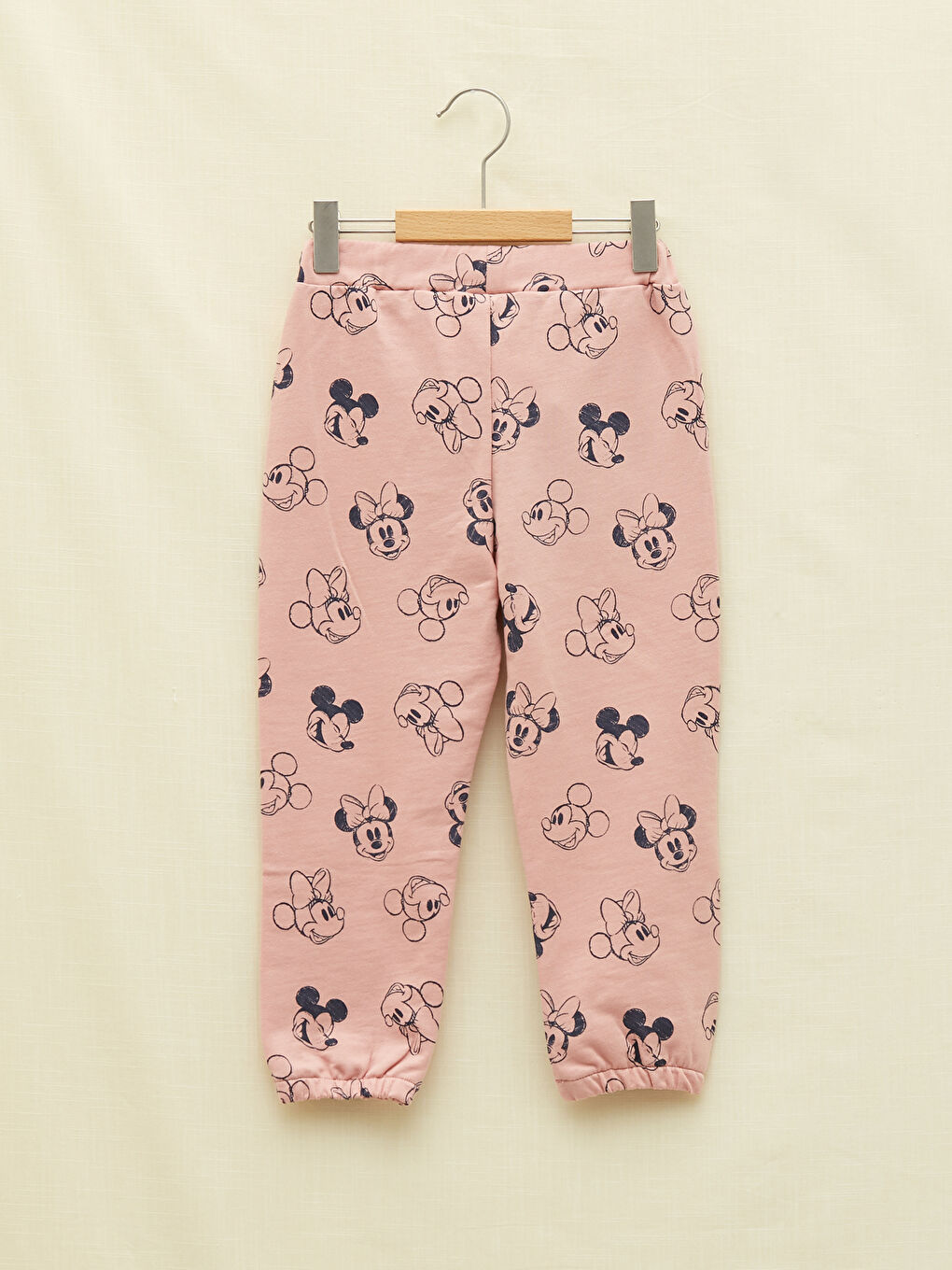 LCW baby Elastic Waist Minnie Mouse Printed Baby Girl Tracksuit Bottom -W1HN74Z1-LT3