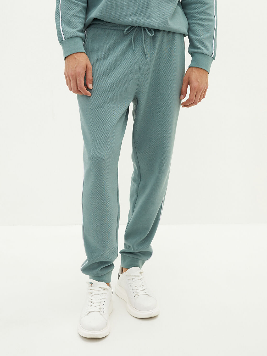 ерлерге арналған стандартты пішім спорттық шалбар-3