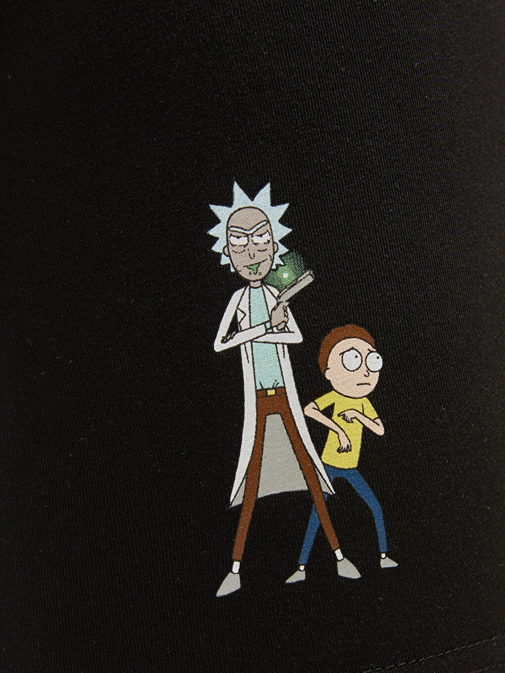 LC WAIKIKI Standard Pattern Rick and Morty Printed Flexible Fabric Men's Boxer 2 Pack -W1HR88Z8-CVL