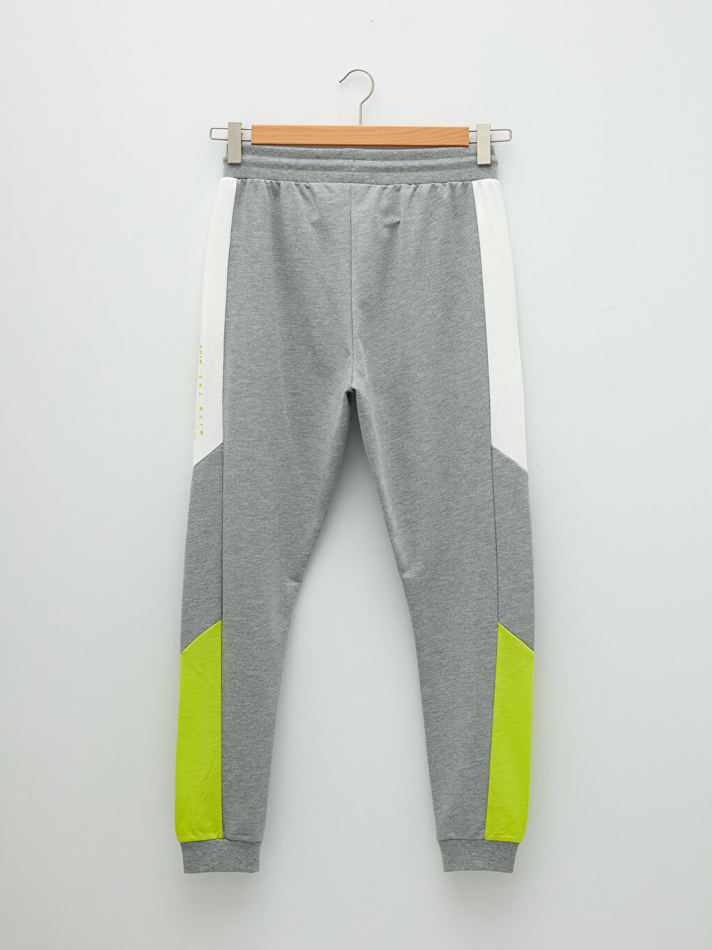 Gri Standart Kalıp Erkek Jogger Eşofman Altı-6