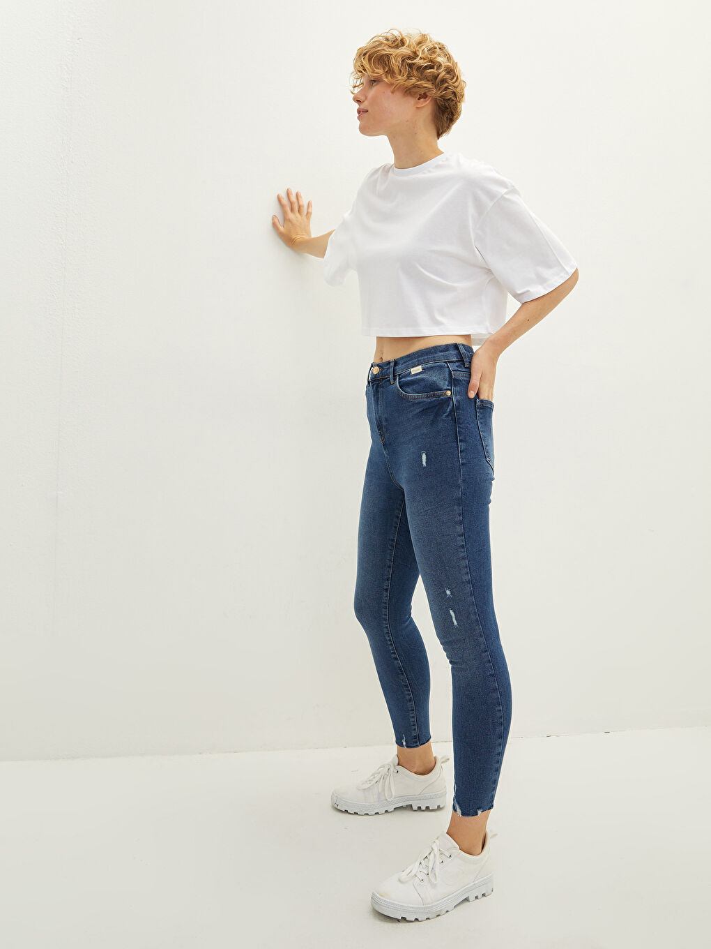 Žena INDIGO Traperice-2