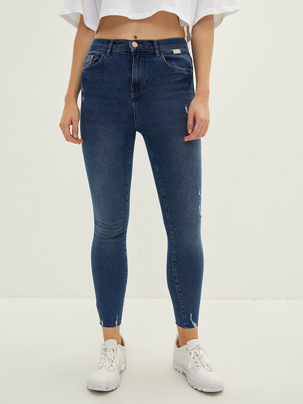 Žena INDIGO Traperice-3