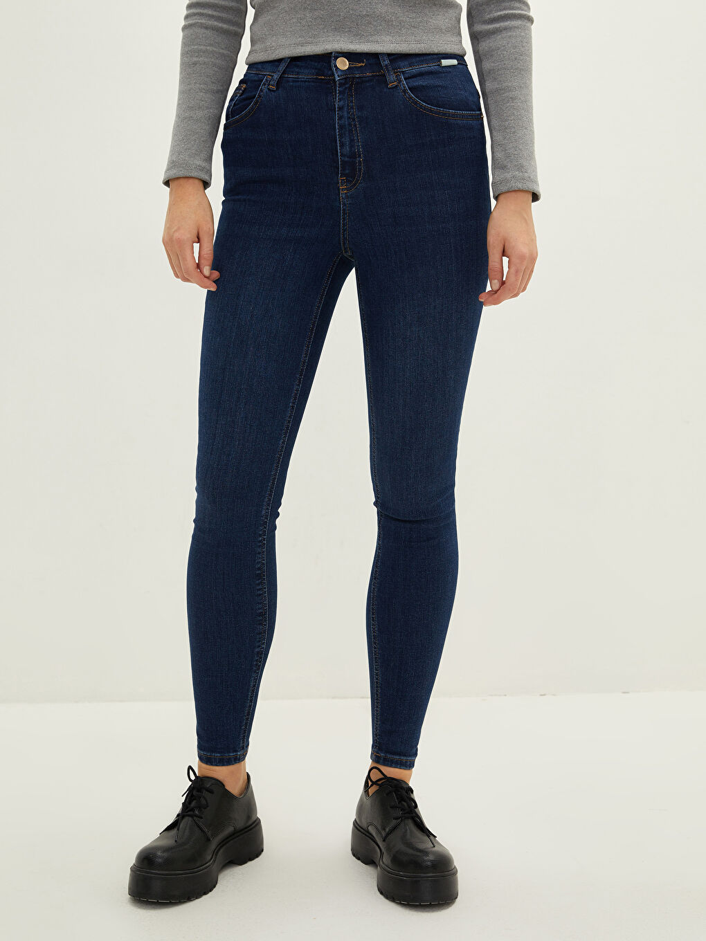 High Waisted Jupiter Super Skinny Fit Women's Jeans-3