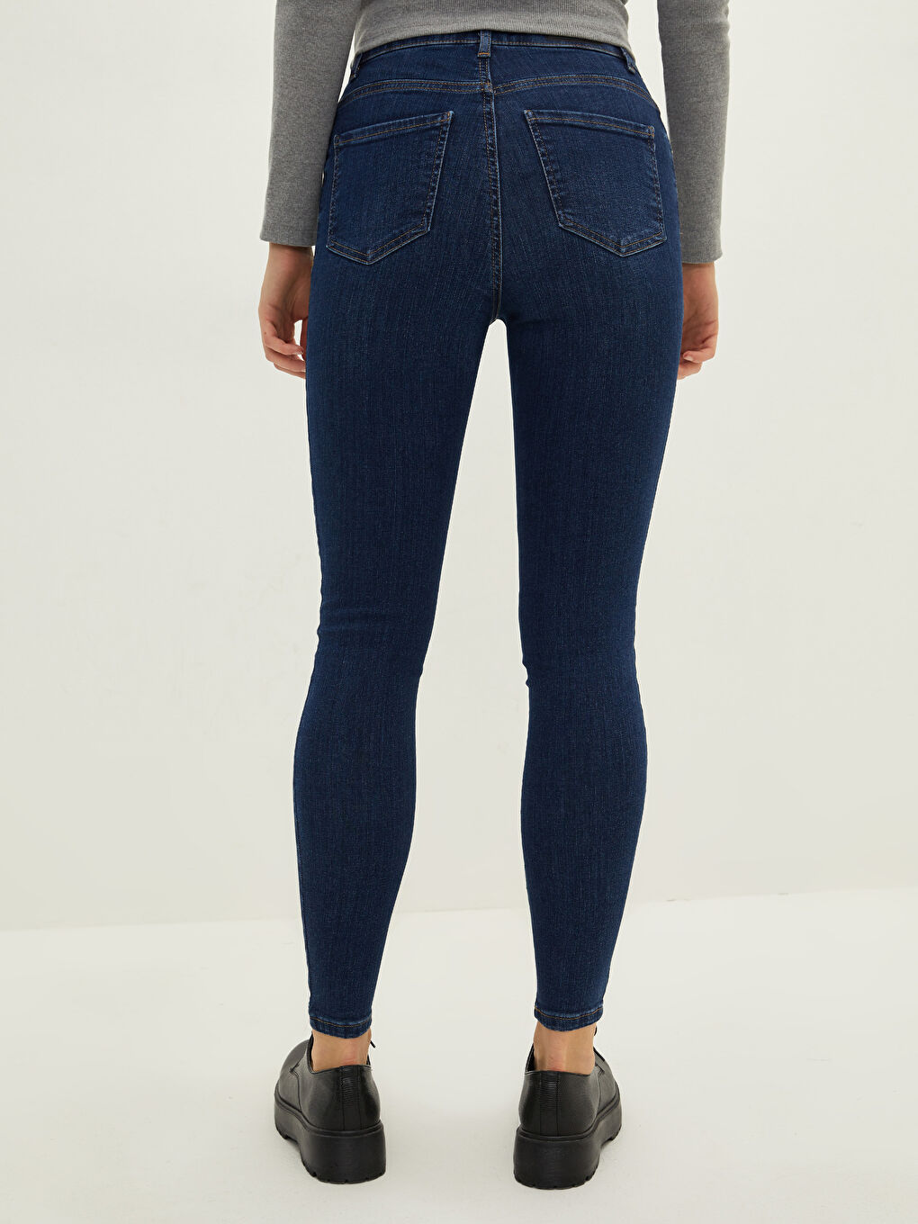 High Waisted Jupiter Super Skinny Fit Women's Jeans-4