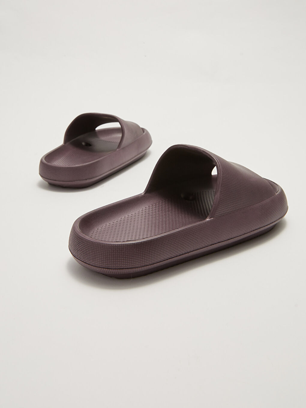 Mor Tek Bantlı Kadın Terlik-4