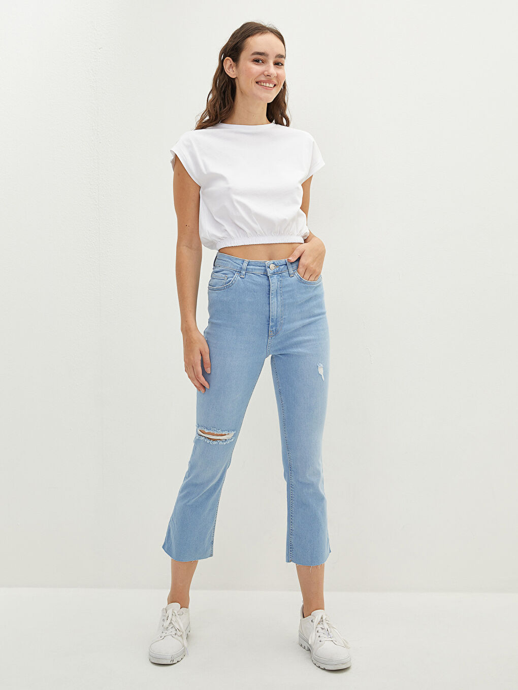 Standard Fit Pocket Detailed Women's Rodeo Jeans-1