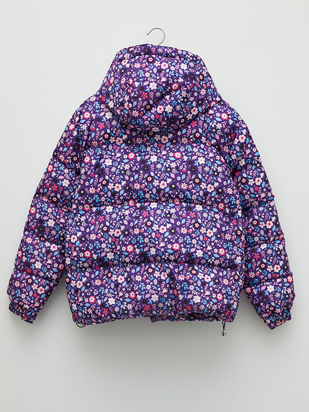 Doudoune à Capuche Imprimée à Manches Longues pour Femmes-8