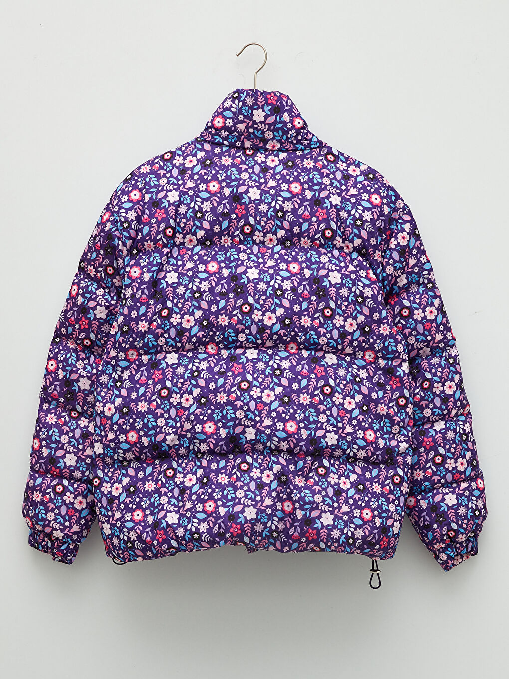 Doudoune à Capuche Imprimée à Manches Longues pour Femmes-9