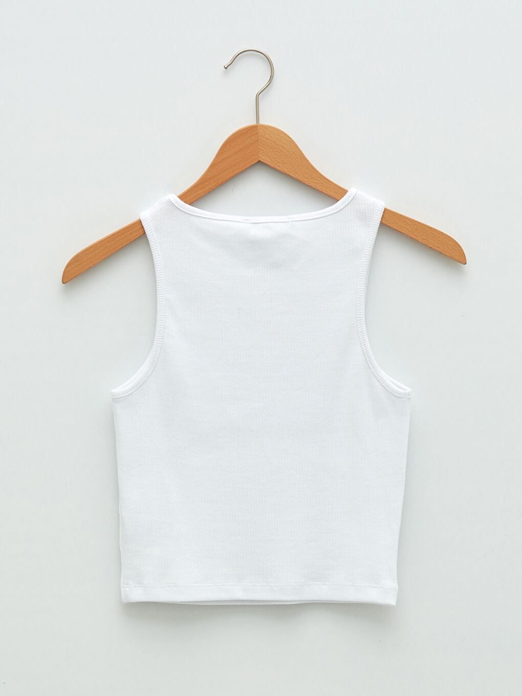 Women's U Neck Straight Sleeveless Crop-6