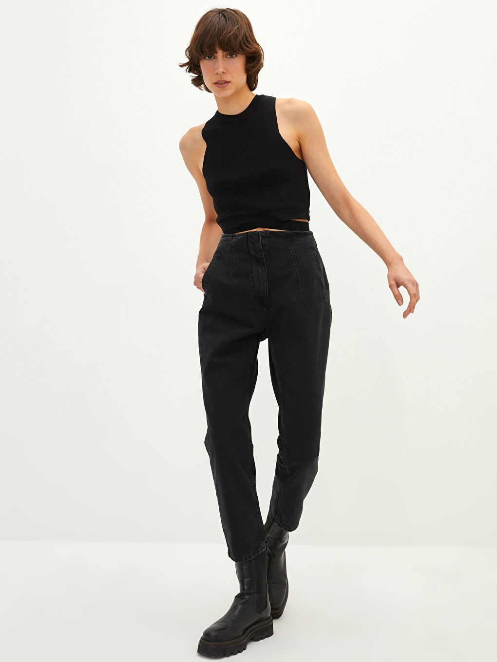 LCW Vision Standard Fit Pocket Detailed Women's Jeans -W1HY36Z8-326