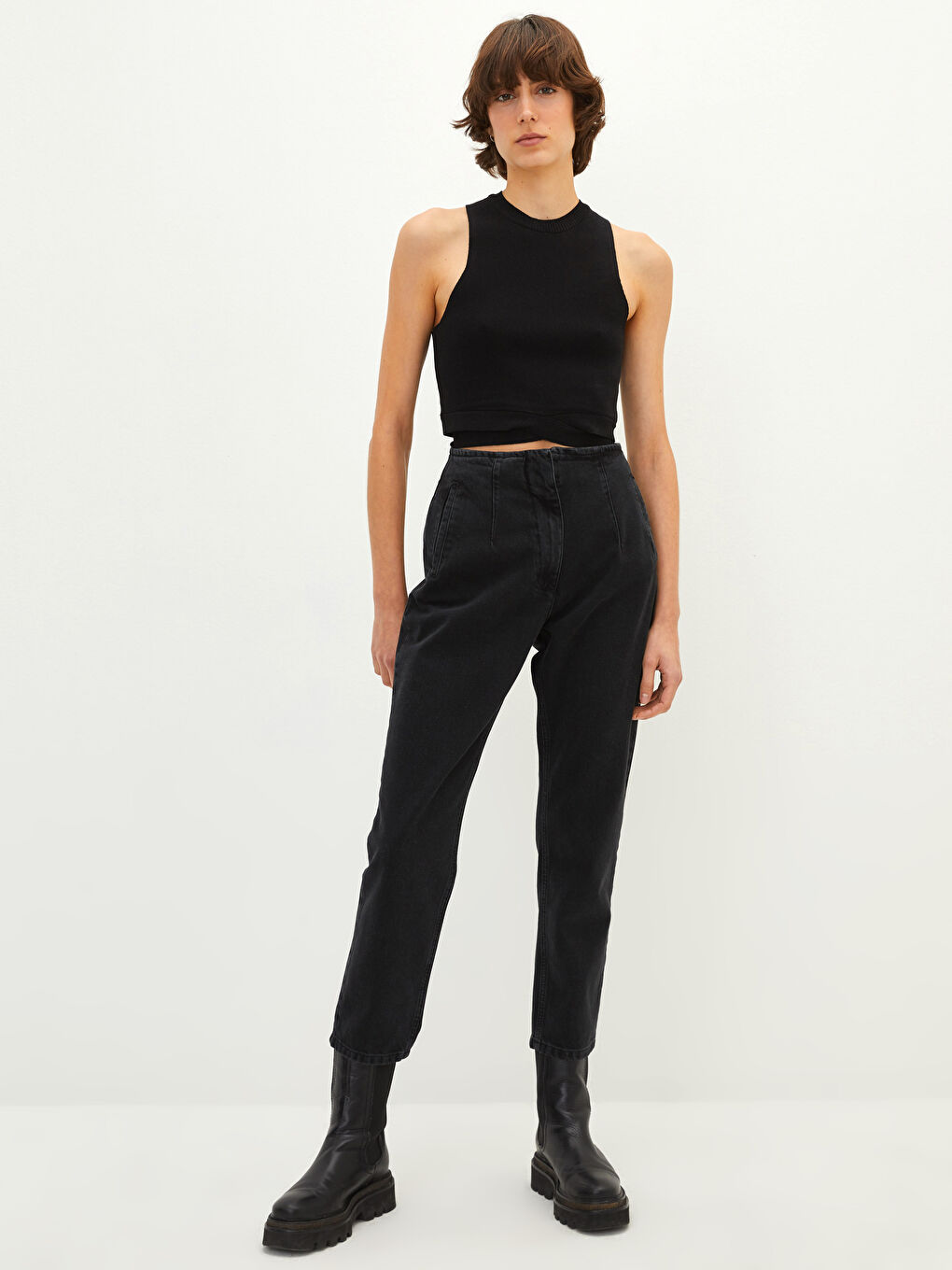 LCW Vision Standard Fit Pocket Detailed Women's Jeans -W1HY36Z8-326
