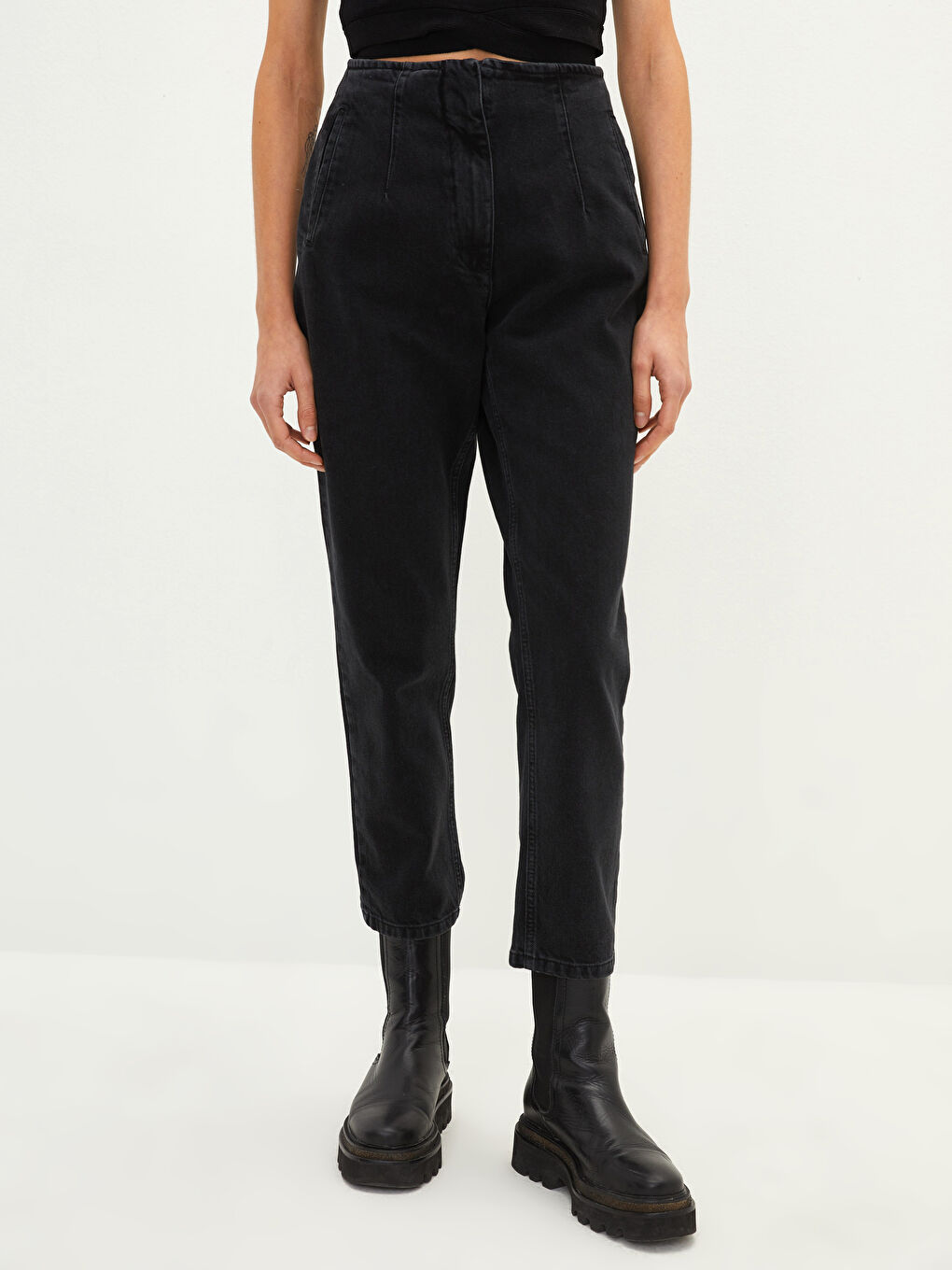 LCW Vision Standard Fit Pocket Detailed Women's Jeans -W1HY36Z8-326