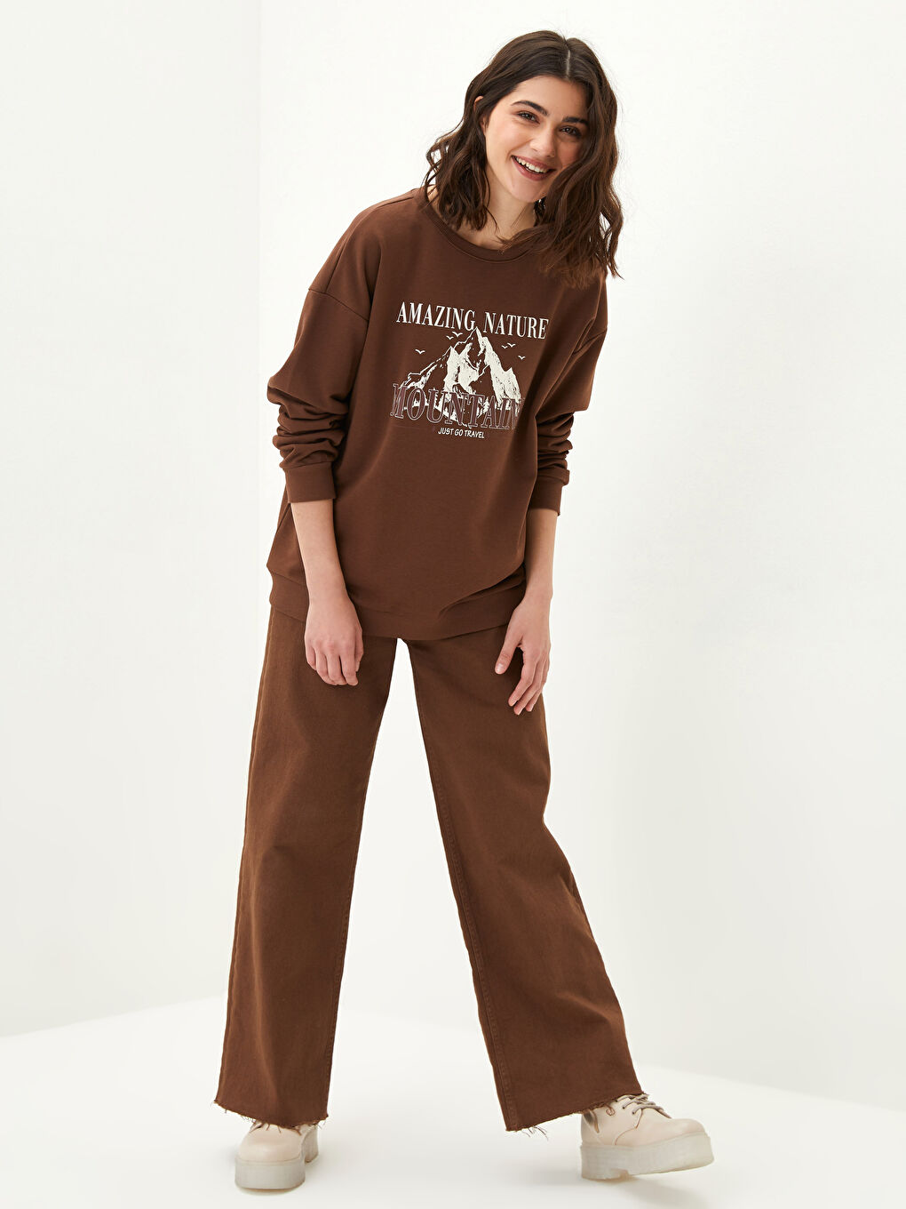 Žena SMEĐA Majica s kapuljačom/Dukserica-2