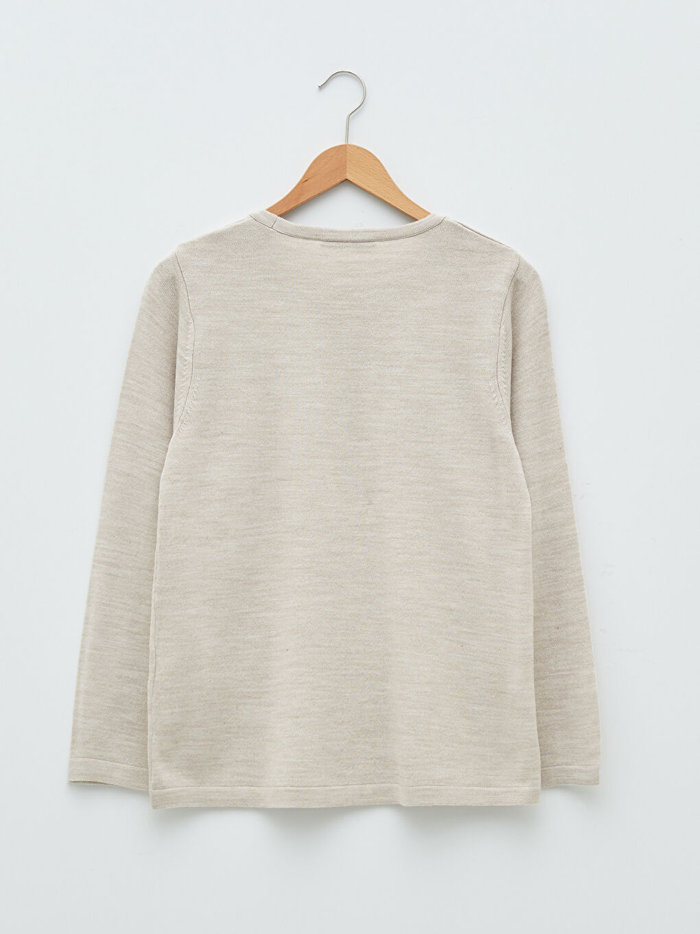 Crew Neck Embroidered Women's Knitwear Sweater-6