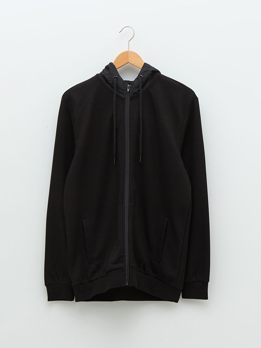 Hooded Long Sleeve Men's Sports Cardigan-5