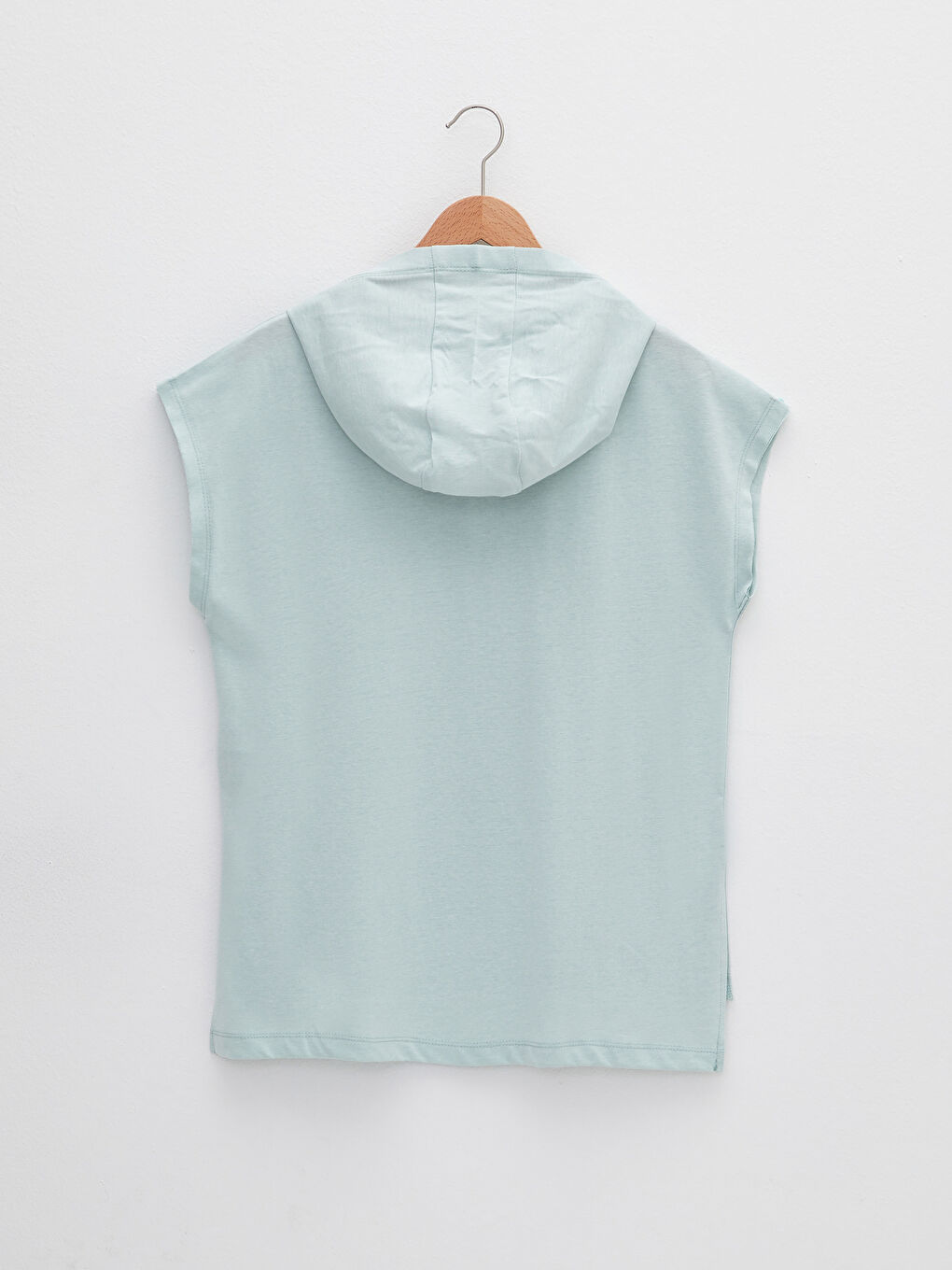XSIDE ACTIVE Hooded Regular Short Sleeve Women's Sports T-shirt -W1I072Z8-TSV