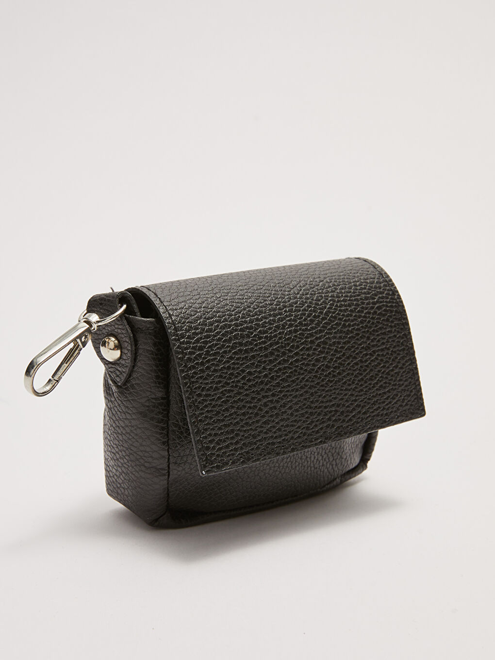Women's Baguette Bag With Leather Look Additional Small Bag-4